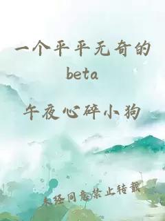 一个平平无奇的beta